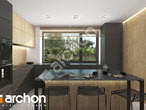 Проект будинку ARCHON+ Будинок в ірисах 8 (Н) візуалізація кухні 1 від 1