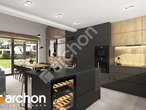 Проект будинку ARCHON+ Будинок в ірисах 8 (Н) візуалізація кухні 1 від 3