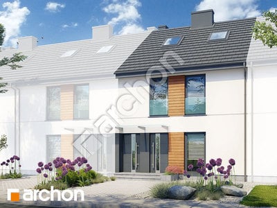 Проект дома ARCHON+ Дом в фиалках 14 (Р2С) вер.3 