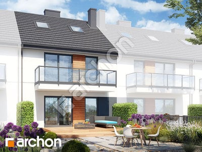 Проєкт будинку ARCHON+ Будинок в фіалках 14 (Р2С) вер.3 Вид 2