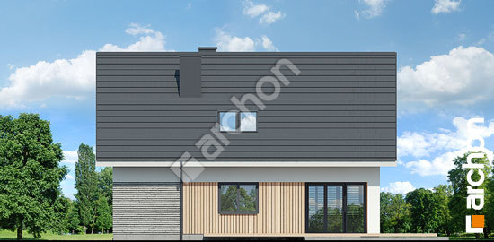 Дворовой фасад Дом в изопируме 11