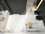 Проект будинку ARCHON+ Будинок в ізопірумі 11 візуалізація ванни (візуалізація 3 від 4)