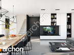 Проект дома ARCHON+ Дом в изопируме 11 дневная зона (визуализация 1 вид 2)