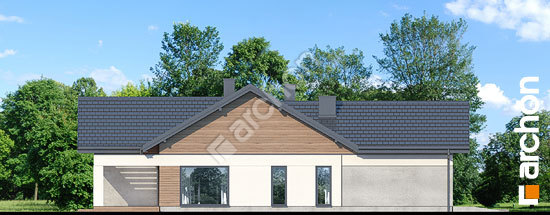 Боковой фасад Дом в камасиях 2 (Г2)