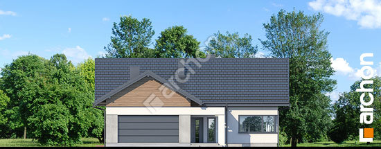 Передній фасад Будинок в камасіях 2 (Г2)