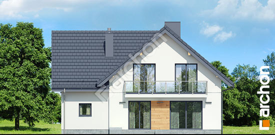 Дворовой фасад Дом в медовниках 2