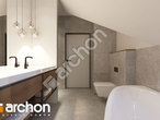 Проект будинку ARCHON+ Будинок в медовниках 2 візуалізація ванни (візуалізація 3 від 2)