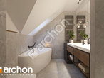 Проект будинку ARCHON+ Будинок в медовниках 2 візуалізація ванни (візуалізація 3 від 3)