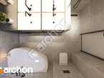 Проект будинку ARCHON+ Будинок в медовниках 2 візуалізація ванни (візуалізація 3 від 5)