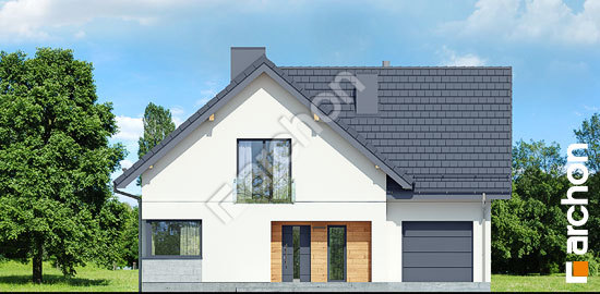 Передний фасад Дом в медовниках 2