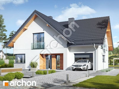 Проект дома ARCHON+ Дом в медовниках 2 