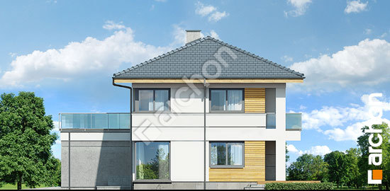 Бочний фасад Вілла Сюзанна