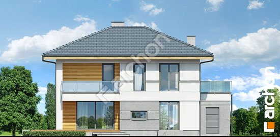 Дворовий фасад Вілла Сюзанна