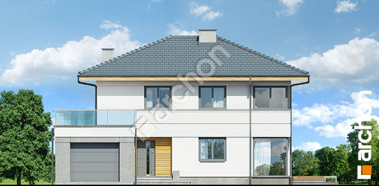 Передній фасад Вілла Сюзанна