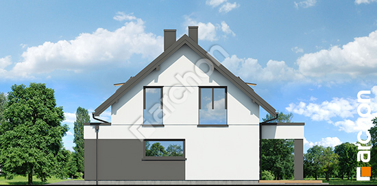 Боковой фасад Дом в журавках 14 (ГЕ) ВИЭ