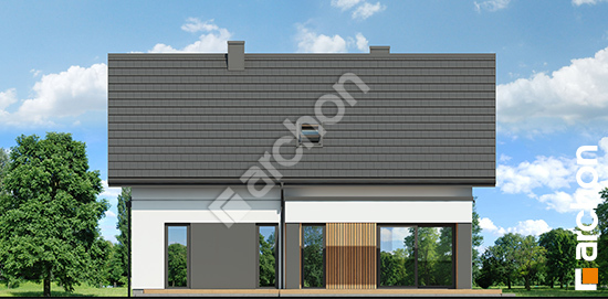 Дворовой фасад Дом в журавках 14 (ГЕ) ВИЭ