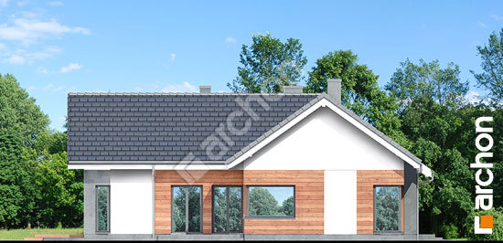 Боковой фасад Дом в галах (Г)