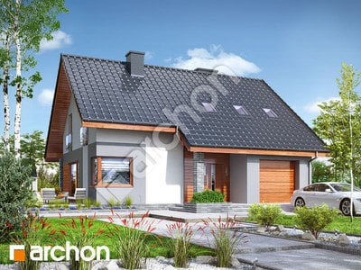 Проект дома ARCHON+ Дом в журавках 7 