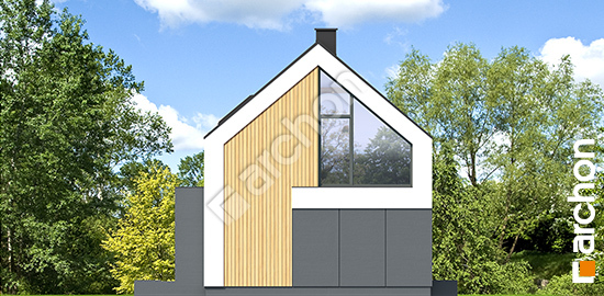 Бочний фасад Будинок в целозіях 2 (E) ВДЕ