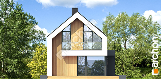 Боковой фасад Дом в целозиях 2 (E) ВИЭ