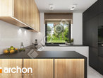 Проект будинку ARCHON+ Будинок в хлорофітумі 20 візуалізація кухні 1 від 1