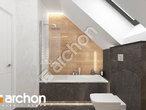 Проект будинку ARCHON+ Будинок в хлорофітумі 20 візуалізація ванни (візуалізація 3 від 2)