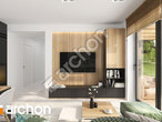 Проект будинку ARCHON+ Будинок в хлорофітумі 20 денна зона (візуалізація 1 від 2)
