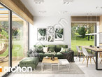 Проект будинку ARCHON+ Будинок в хлорофітумі 20 денна зона (візуалізація 1 від 5)