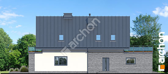 Бочний фасад Будинок в червені (Г2)