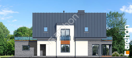 Бочний фасад Будинок в червені (Г2)