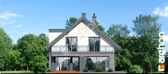 Дворовой фасад Дом в червени (Г2)