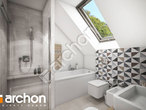 Проект дома ARCHON+ Дом в червени (Г2) визуализация ванной (визуализация 3 вид 3)