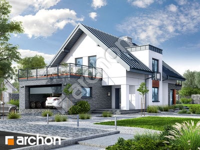 Проект будинку ARCHON+ Будинок в червені (Г2) Вид 2
