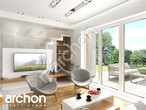 Проект будинку ARCHON+ Будинок в яблонках 5 (E) ВДЕ денна зона (візуалізація 1 від 2)