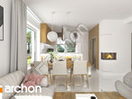 Проект будинку ARCHON+ Будинок в яблонках 5 (E) ВДЕ денна зона (візуалізація 1 від 3)