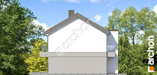 Бочний фасад Будинок при сквері 3 (Р2Б)