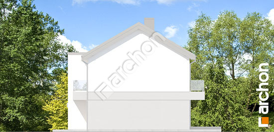 Бочний фасад Будинок при сквері 3 (Р2Б)