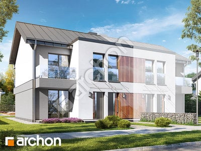 Проєкт будинку ARCHON+ Будинок при сквері 3 (Р2Б) 