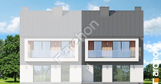 Дворовий фасад Будинок при тракті 2 (Р2Б) вер.2