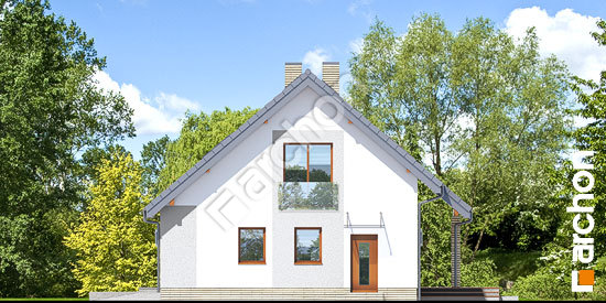 Боковой фасад Дом в журавках 4 (Г2)