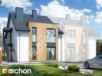 Проєкт будинку ARCHON+ Будинок в давидіях (Р2Б) вер.2  