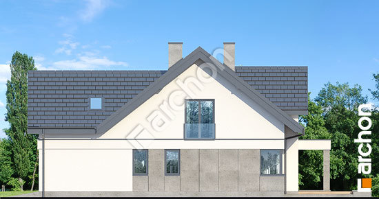 Бочний фасад Будинок у телімах (Г)