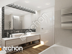 Проект будинку ARCHON+ Будинок у телімах (Г) візуалізація ванни (візуалізація 3 від 2)