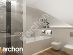 Проект будинку ARCHON+ Будинок у телімах (Г) візуалізація ванни (візуалізація 3 від 3)