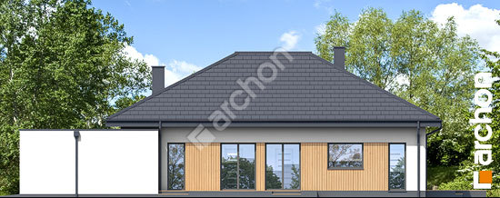 Боковой фасад Дом в матуканах 2 (Г2Е)