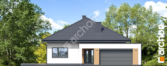 Передний фасад Дом в матуканах 2 (Г2Е)