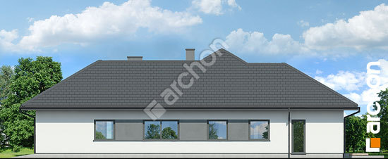 Боковой фасад Дом в подснежниках 17 (Г2Е)