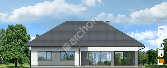 Дворовой фасад Дом в подснежниках 17 (Г2Е)