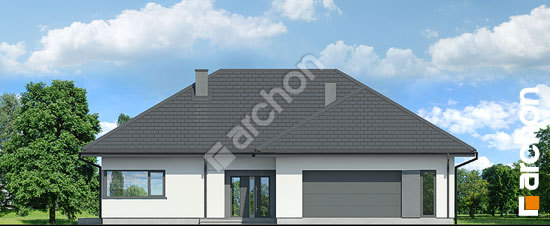 Передний фасад Дом в подснежниках 17 (Г2Е)