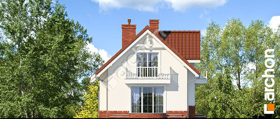 Бочний фасад Будинок в люпині вер.2